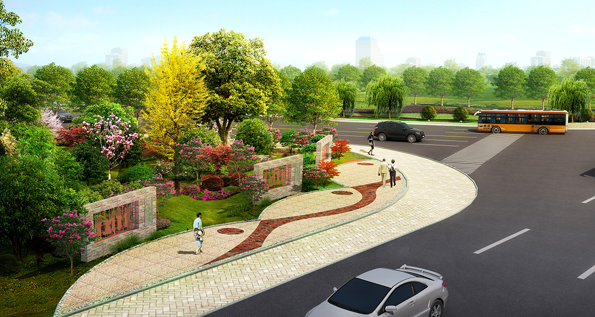 銅陵市蕪銅路景觀綠化設計