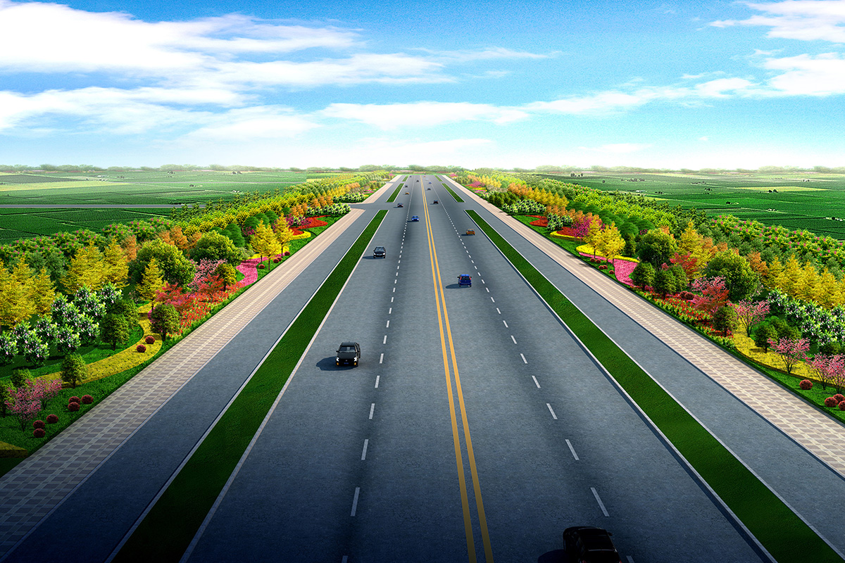 銅陵市蕪銅路景觀綠化設計